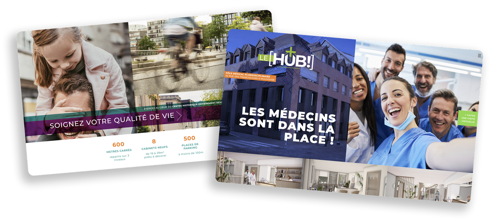 Hub Pôle Médical - Cabinets médicaux au centre de Mulhouse